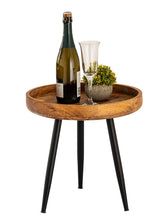 Finn - Bijzettafel - Hout - Ø 40 of 50 cm